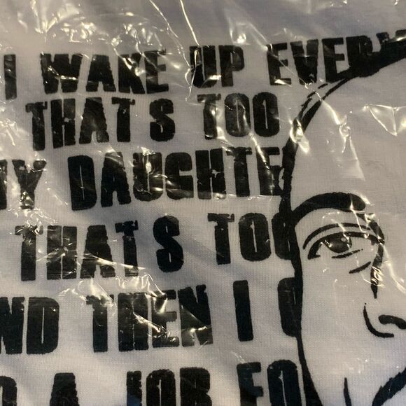 The Office Stanley Men's T-Shirt "I Love Pretzel Day" Unisex White Sz Medium New - Picture 7 of 12